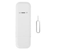 Fyearfly Dongle WiFi USB 4G con ranura SIM, conecta 10 dispositivos, módem LTE de 150 Mbps, punto de acceso WiFi portátil, fácil acceso a Internet Plug & Play