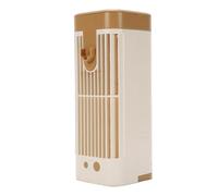 Fyearfly Enfriador de aire portátil USB 3 niveles 120 ml tanque 2400 mAh silencioso para escritorio postre