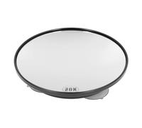 Fyearfly Espejo de Maquillaje con Lupa, Espejo de Aumento 20X con 3 Ventosas, Espejo de Maquillaje Portátil Redondo con Succión Fuerte Que Ahorra Espacio para Baño (Negro)