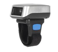 Fyearfly FY-R1S - Escáner de código de barras en anillo, Bluetooth giratorio de 270° y lector de código USB 1D inalámbrico de 2.4 G para organización de stock manos libres, funciona con Windows, Mac