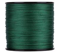 Fyearfly Hilo de Pescar Trenzado, 1 Pieza 300 m PE Trenzado 4 hebras Hilos de Pesca súper Fuertes Cordón de Cuerda de Pescado multifilamento Verde para Pesca de Agua Salada y Agua Dulce(8)
