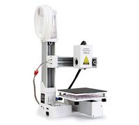 Fyearfly Impresora 3D compacta FDM-100 para educación, un dispositivo de impresión fácil de usar con calentamiento rápido y precisión de 0.05 mm, compatible con PLA/TPU, compatible con Windows y Mac