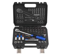 Fyearfly Juego de llaves dinamométricas de 1/4 pulgadas, 32 piezas, kit de reparación de bicicletas con enchufes hexagonales, ajuste de 2-24 Nm, esencial para el mantenimiento de bicicletas de