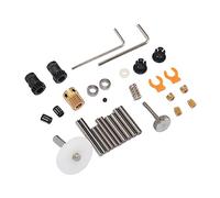 Fyearfly Kit de engranajes helicoidales, sistema de accionamiento directo nanorecubierto para extrusión de alta precisión, piezas de metal compatibles con dispositivos de impresión 3D Ender 3 CR10