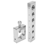 Fyearfly Kit de tuercas de alambre de seguridad, acero al carbono, plantilla de taladro de perno precisa, métrica, evita que se afloje, duradero y fiable para un cierre seguro