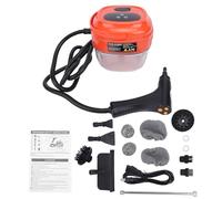 Fyearfly Limpiador a vapor de 1800 W, 105 °C, vapor caliente, 1700 ml, depósito de 6 niveles, cocina, baño, coche, Estados Unidos y CE
