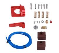 Fyearfly MK8 - Kit de extrusora actualizado, aleación de aluminio de metal completo con tensión ajustable para filamento de 1,75 mm, alimentación optimizada para dispositivos de impresión 3D