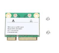 Fyearfly MPE AX1800H Tarjeta inalámbrica de doble banda, WiFi 6 de 1800 Mbps y Bluetooth 5.2, adaptador mini PCIe para Android y Linux, aumenta la conectividad, fácil configuración