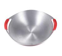Fyearfly Olla antiadherente de aleación de aluminio, fácil de limpiar, asas dobles, 36 cm para uso doméstico y comercial