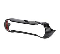 Fyearfly Panel de control climático de carbono para RAV4 2019-2021 ABS marco decorativo