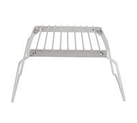 Fyearfly Parrilla plegable de acero inoxidable para camping, parrilla de barbacoa portátil