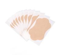 Fyearfly Patch de Sudor de la Axila de 50 Piezas de 50 Piezas Versátiles del Delgado Invisible No Cicatricante Al Algodón de Algodón Desechable Parche de Absorción de Sudor para Hacer