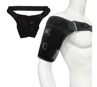 Fyearfly Soporte de Hombro Calentado, Hombreras calefactables 3 configuraciones de calefacción para aliviar el dolor Cómoda almohadilla calefactora para hombros para hombro izquierdo derecho