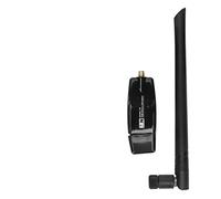 Fyearfly Tarjeta de red inalámbrica, velocidad rápida de 300 Mbps, adaptador WiFi portátil compacto con antena, interfaz USB 3.0, doble banda para una conexión estable, compatible con Android y