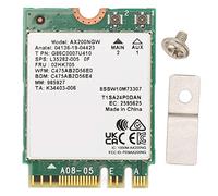 Fyearfly Tarjeta de red NGFF, WIFI6 Bluetooth 5.1, aumenta la velocidad 2.4G 574Mbps, 5G 2400Mbps, doble banda para Windows 10/11 64bit, fácil actualización para una conectividad más rápida