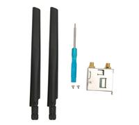 Fyearfly Tarjeta inalámbrica WiFi 6, doble banda 2.4GHz/5GHz 1730Mbps, NGFF M.2 AX200NGW, BT5.2, aumenta la velocidad de Internet, incluye 2 antenas, actualización asequible para conectividad sin