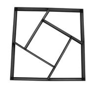 Fyearfly Walk Maker - Molde reutilizable para caminos de hormigón, fácil de hacer tú mismo, para césped, patio, jardín, 40 cm