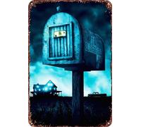 FYELVO 10 carteles de metal de Cloverfield Lane TV Program, retro, divertidos, decoración de pared para el hogar al aire libre, 8 x 12 pulgadas