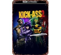 FYELVO Kick-Ass 2 - Cartel de metal para decoración de sala de estar, cafetería, letrero decorativo para pared, 12 x 8 pulgadas