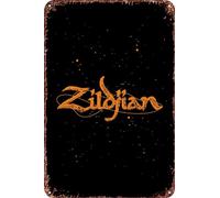 FYELVO The Avedis Zildjian Compan - Letreros de metal vintage de hojalata retro para garaje, carteles de decoración de cueva de hombre, 8 x 12 pulgadas