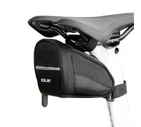Fyfjur Mini Bolsa Sillin Bicicleta Carretera Impermeable, Compacto Portátil Bolsa Sillin Bicicleta Montaña Reflectante para MTB Bici Carretera Plegable (14,5x9x5cm)