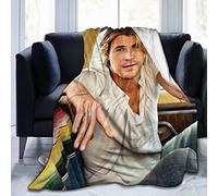 FYFLNO Chris Hemsworth - Manta de franela de forro polar, tamaño Queen, para todas las estaciones, súper suave y acogedora para cama o sofá