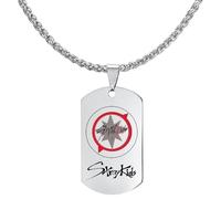 FYFLYMT Colgante Stray Kids para Eventos Kpop - Colgante Acero Inoxidable Unisex - Regalo Fans del Grupo Stray Kids - Ideal para Cumpleaños y Fiestas Temáticas