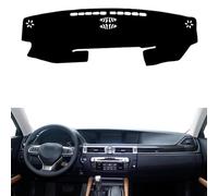 FYGEEQZJ Compatible con Lexus GS GS250 GS350 GS300h GS400h GS450h L10 2012-2020 LHD, cubierta de salpicadero de coche, protección solar para salpicadero, protección interior del coche