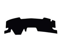 FYGEEQZJ Compatible con Toyota Yaris Cross 2020-2024 LHD, cubierta de salpicadero, protección solar negra, cubierta de alfombra, fácil de usar