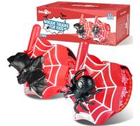 Fygurso Walkie Talkie para niños con murciélago araña para niños de 3, 4, 5, 6, 7, 8, 9 y 10 años, Juguetes de Regalo para niños y niñas, Alcance de conversación de 1000M para Juegos al Aire Libre
