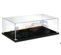 FYHCY Caja Acrílico Compatible con Modelo Coche Fórmula Le-Go 42141 F1, Vitrina Transparente Prueba Polvo (Solo Caja Exhibición) B,3mm