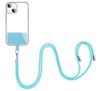 FYISWHO Cadena de teléfono móvil Universal, Collar Ajustable para realme 11 10 9 8 7 6 5 Pro Plus 9i 8i c55 c53 c35 c33 c31 c30 c21 c25y c20 c11, Correa de teléfono móvil Cadena de teléfono móvil par
