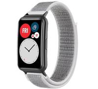 FYISWHO Respirable Deporte Correa para Huawei Watch Fit/Special Edition, Nylon Brazalete Pulsera de Repuesto para Huawei Watch Fit Elegant/New/SE