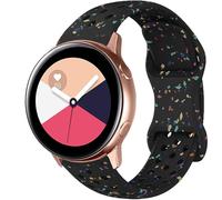 FYISWHO Respirable Silicona Correa para Ticwatch E3 / E/GTH, 20mm Deporte Brazalete Pulsera de Repuesto para Coros Pace 2 / Apex 2 / Apex 42mm