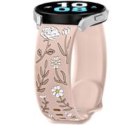 FYISWHO Rosa Pulsera de Repuesto Silicona para Amazfit GTS 4/4 Mini/3/GTS 2/2e/2Mini/GTR Mini/GTR 42mm, 20mm Deporte Brazalete Correa para Amazfit Active 2/Active 3/Bip 3/3 Pro/U/U Pro/S/S Lite