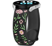 FYISWHO Rosa Pulsera de Repuesto Silicona para Samsung Galaxy Watch 7/Classic 6/4/FE/3 41mm, 20mm Deporte Brazalete Correa para Galaxy Watch 5 Pro 45mm/5 40mm/Active 2/Gear S2