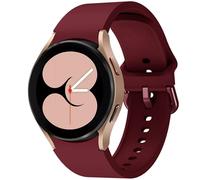 FYISWHO Silicona Correa para Samsung Galaxy Watch 7 40mm/6 Classic 43mm/FE/5 Pro 45mm/4 44mm, 20mm Deporte Brazalete Pulsera de Repuesto para Galaxy Watch 3 41mm/Active 2
