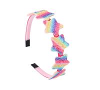 FYJL Diadema de spa para niña, diadema brillante con lazo y estrella, accesorios para el cabello, diadema para el cuidado de la piel (A4)