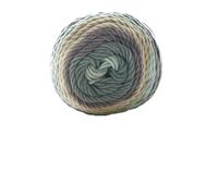 FYJL Hilo de ganchillo de 100 g, hilo tejido a mano, bufanda, almohada, manta, bola de hilo, hilo de punto negro (A18)