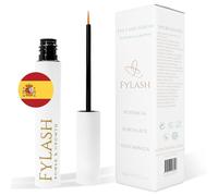 FYLASH Serum Pestañas Crecimiento XXL Sin Prostaglandinas | 5 ML |Tratamiento de 4 Meses para Fortalecer Cejas y Pestañas de Forma Natural | Sin Parabenos | Suero de Pestañas con medidor, Guías