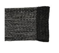 Fymlok Cortinas de Cristal,Cortinas Cuentas De Cristal Cortinas de salón Cortinas de Hilo Cuerda Cortina de Cuerdas Cortinas Cortinas Sheer Cortinas for Sala de Estar Salón de salón(Black)