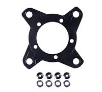 Fymlok Plato de Bicicleta,Coronas de Bicicleta Adaptador de Anillo de Anillo de Cadena de Motor Mediano de Bicicleta Adaptador de Anillo de Cadena de Plato para Accesorios de Bicicleta(104BCD)