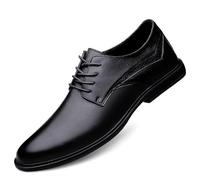 FYMLP Zapatos Oxford Charol for Hombre, con diseño Brogue Punta ala y Cordones, Formales, Antideslizantes, for Eventos graduación Ocasiones Especiales