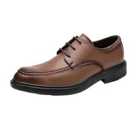 FYMLP Zapatos Oxford Italianos for Hombre, Zapatos clásicos Cuero con Cordones y Punta ala, Esmoquin cómodos for Bodas Bailes graduación
