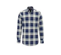 FYNCH-HATTON Camisa corte casual azul | XXXL