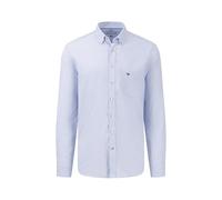 FYNCH-HATTON Camisa de Negocios para Hombre, Azul, XXL