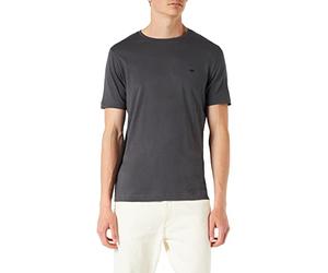 FYNCH-HATTON Camiseta básica para Hombre., Gris (Asphalt 970)., M