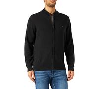 Fynch-Hatton Cardigan-Zip Chaqueta Punto, Gris (Charcoal 998), Large para Hombre
