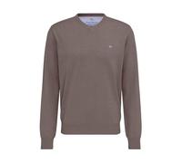 Fynch-Hatton Pullover, V-Neck suéter, Marrón (Earth 860), X-Large para Hombre