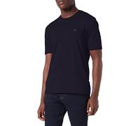 Fynch-Hatton T-Shirt, Basic Camiseta, Azul (Navy 685), Medium para Hombre